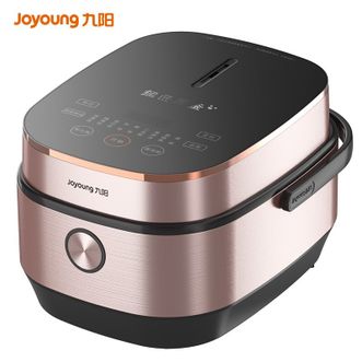 九阳（Joyoung）电饭煲铜釜内胆5升L钢化玻璃面板家用电饭锅智能预约 F-50FY5