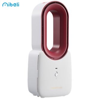 米贝丽（mibeli）  无叶冷暖风机 取暖器小电暖器暖风机暖风扇冷暖两用电风扇无叶风扇 即开即热电热扇速热热风机暖气机办公室家用电器电扇冬季加热器电暖气NF01白色