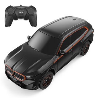 星辉/RASTAR  儿童遥控车宝马XM 1:24遥控汽车男孩赛车跑车玩具男孩新年礼物10240碳黑色