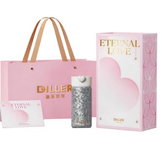 迪乐贝尔/DILLER  迷你钛杯纯钛保温杯女士高颜值水杯高档焖茶杯子  280ml【精美礼盒装】