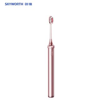 创维（SKYWORTH）  小冰棍电动牙刷 成人声波震动电动牙刷BG31玫瑰金