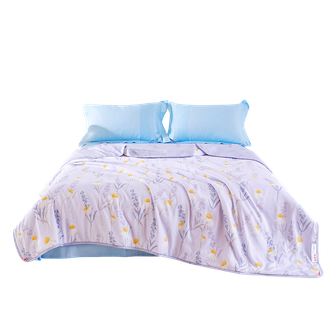 恒源祥  夏被抗菌大豆纤维被夏凉被夏被风起微香200*230cm 恒源祥  夏被抗菌大豆纤维被夏凉被夏被风起微香200*230cm