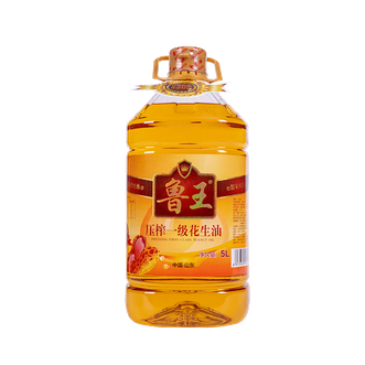 鲁王  压榨一级花生油  5L 物理压榨一级 花生油