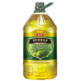 金龙鱼  初榨橄榄果香调和油4L