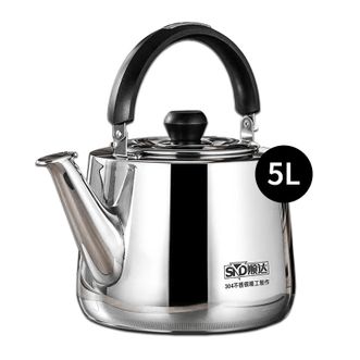 顺达（SND）  304不锈钢烧水壶  容量约5L  自动鸣笛水壶沸水鸣笛直身琴音水壶