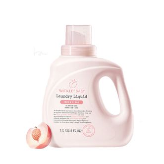 惟呵/WICKLE  婴儿洗衣液新生婴儿宝宝专用酵素抑菌洗衣液 1000ml（白桃香型）