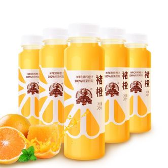褚橙NFC鲜榨橙汁245ml*12瓶橙汁果蔬汁饮料