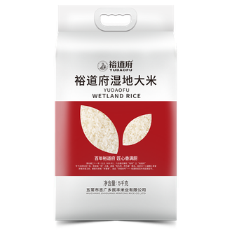 裕道府 大米东北大米10斤湿地大米5kg 10斤 裕道府 大米东北大米10斤湿地大米5kg 10斤