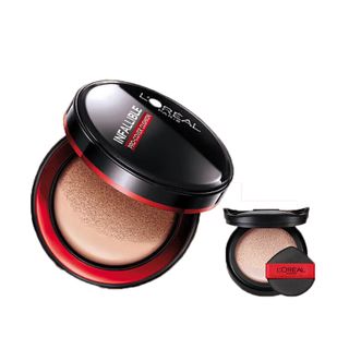 欧莱雅  黑胖子气垫粉底液(多色可选)#320黄调偏白：14g+替换装14g OL806349