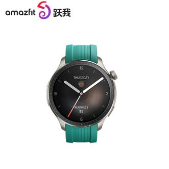 amazfit  华米跃我 Balance 礁湖青 智能手表 心率血压 健康监测 滑雪跑步游泳男女士专业运动户外