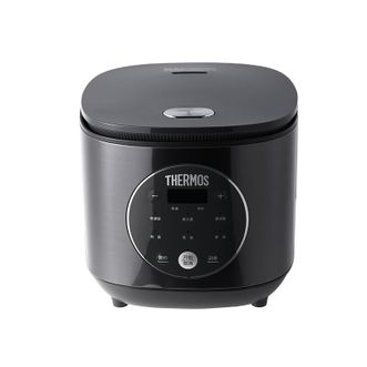 膳魔师（THERMOS）  高级质感金属机身微电脑电饭煲灰色4L700W EHA-4148E