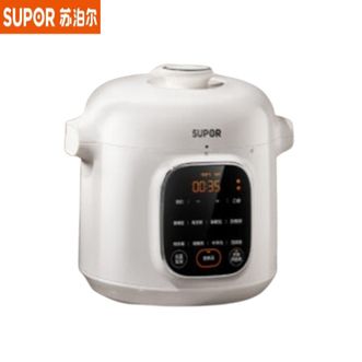 苏泊尔（SUPOR）  电压力锅SY-50YC5026 深汤锅系列 家用智能5L 0涂层钢胆大屏触控上蒸下炖双胆电饭煲高压锅