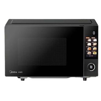美的/Midea  微波炉变频家用微烤一体彩屏 25L容量 定温热光波炉 PC23C7