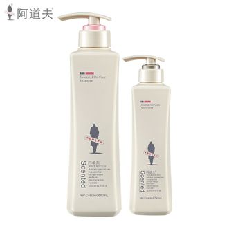 阿道夫精油洗护专研洗发水护发素组合套装洗发乳液清洁祛屑舒爽洗发水680ml+护发素248ml