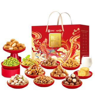 良品铺子   坚果炒货休闲零食组合 甄选*盛礼1270g