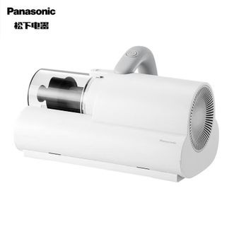 松下/Panasonic  除螨仪 床上吸尘器 家用手持除螨器 大吸力除螨机高频拍打 热风除湿 UV紫外线深层杀菌除螨MC-DC5 奶白色【UV紫外线杀菌】MC-DC5