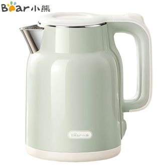 小熊/Bear  电热水壶  1.5L大容量304不锈钢内胆双层防烫电水壶  1500W大功率  ZDH-H15L6