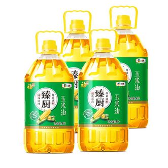 福临门  甄选原料臻厨玉米油5L*4