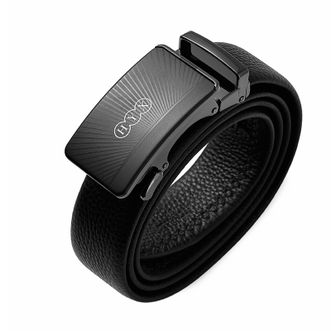 恒源祥  头层牛皮合金自动扣腰带 HYXP010