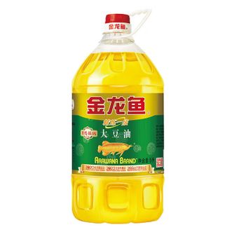 金龙鱼  非转基因精炼一级大豆油5L食用油 豆油 家用 植物油大桶装
