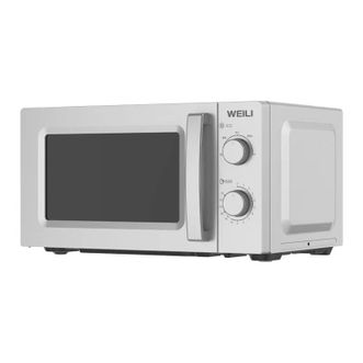 威力/Weili  微波炉快捷微波炉20升家用迷你小型微波炉一键解冻低噪运行360°转盘加热微波炉