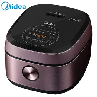 美的/Midea  电饭煲  4L家用IH电磁加热智能电饭锅 一级能效1300W多功能微压不粘锅内胆快速饭  FB40P501