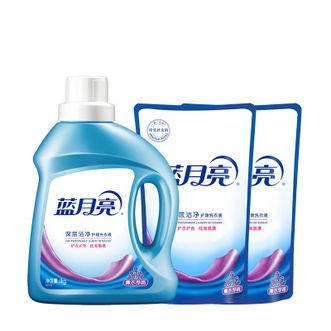 蓝月亮 洗衣液洗衣皂 洁净薰1kgx2+洁净薰500g袋装*4 10001404 （2）