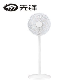 先锋  电风扇家用风扇落地扇立式轻音节能电扇台扇迷你扇台立两用小风扇 机械白 DLD-D17
