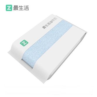 最生活  国民系列 新疆长绒棉A类强吸抗菌速干浴巾 70*140cm 440g 男女通用