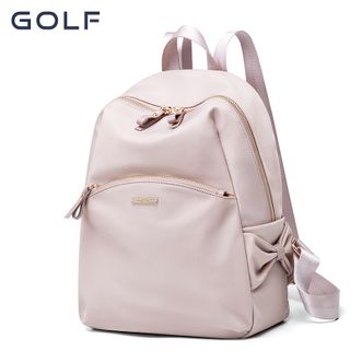 高尔夫GOLF 休闲双肩包女时尚新品拉链式大容量背包女士包包B932924
