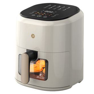 利仁/LIVEN  KZ-D4511升级款空气炸锅可视免翻面智能电炸锅蒸汽空气烤箱