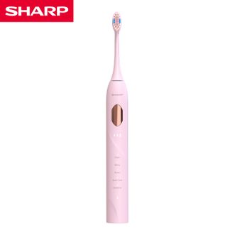 夏普（SHARP）  声波电动牙刷成人 5种洁齿模式 IPX7级防水充电式深度清洁DO-ND68C-粉