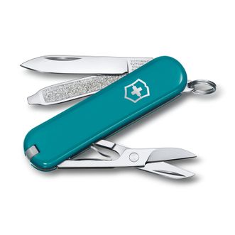 维氏（VICTORINOX）  军刀纯色系列典范58mm(7种功能)湖蓝色 0.6223.23G
