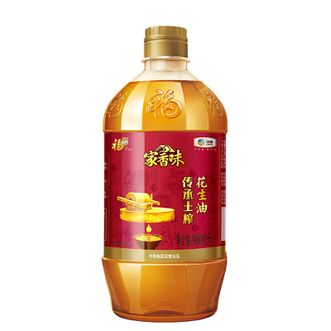 福临门  家香味传承土榨花生油900ml 地道家香味优选沂蒙当季大花生