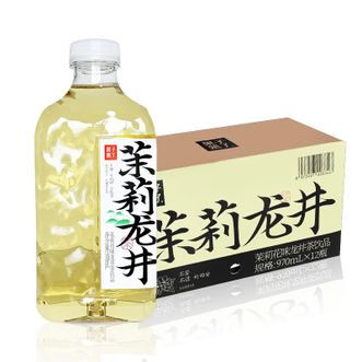 果子熟了  茉莉龙井970ml*12瓶无糖茶（送货上门）