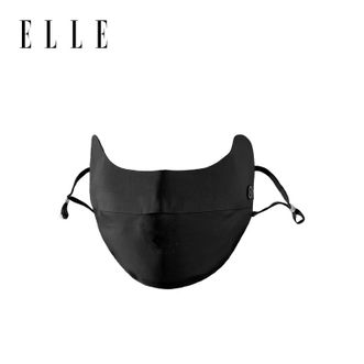 Elle  防晒口罩 UPF50+ 夏季女户外遮阳 防紫外线冰丝透气休闲开车 护眼角面罩
