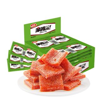 卫龙（WEI-LONG）  亲嘴烧480g麦辣鸡汁辣条休闲零食大礼包送女友 麦辣鸡汁辣条480g