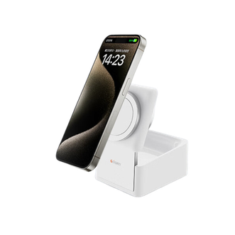 果子理  冰魔方Qi2二合一磁吸无线充电器AppleWatch充电宝Watch充电器适用苹果16/15充电磁吸快充手表支架底座