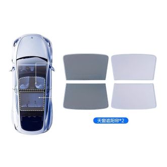 徕本/HELLOLEIBOO  特斯拉ModelY天窗遮阳板