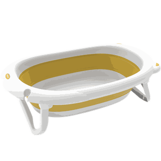 好娃娃（howawa）  H8320小熊折叠浴盆 （单盆不含配件）