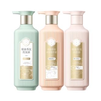 三生花  洗护沐浴三件套（去屑洗发露+玫瑰沐浴露+密集护发素500ml*3） SSH-0073