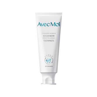 Avec Moi  牙膏海洋之风均衡牙膏  益生菌均衡靓白口腔护理  100g/支  清新口气美白牙膏