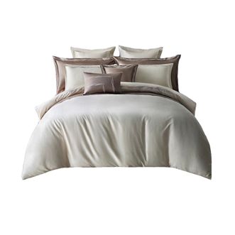 康尔馨 纯棉新款140支埃及棉床笠款 莱茵河暮色四件套 康尔馨 纯棉新款140支埃及棉床笠款 莱茵河暮色四件套