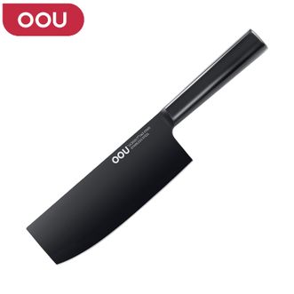 OOU  黑刃系列女款刀具菜刀切片刀切肉刀具黑刃系列菜刀单把UC3910