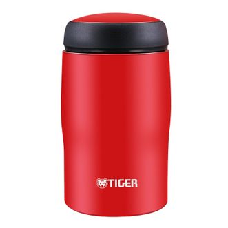 虎牌/Tiger  保温杯 不锈钢商务原装男女水杯迷你杯口袋杯 MJA-B024-RM深红色 240ml