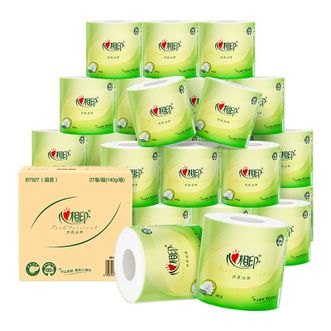 心相印  卷纸140克27粒装四层纸巾整箱(包装新老交替)