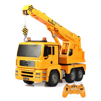 双鹰/DOUBLE E  工程系列儿童玩具车大吊车模型 E516-001 双鹰/DOUBLE E  工程系列儿童玩具车大吊车模型 E516-001