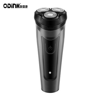 奥鼎康/ODINK  电动剃须刀男士刮胡刀充电便携式三刀头轻便旋转式3D立体浮动剃须刀