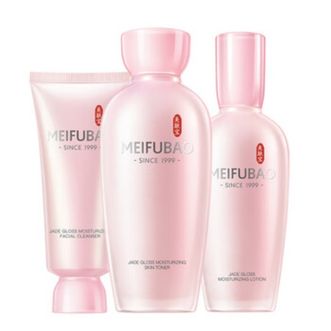 美肤宝/MeiFuBao  金钗玉露润颜保湿礼盒(1*3)洁100ml水120ml乳100ml