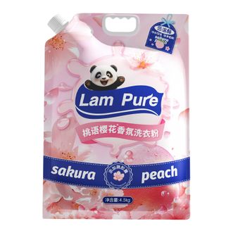蓝漂  桃语樱花香氛洗衣粉1袋装LP-373711  4.5kg